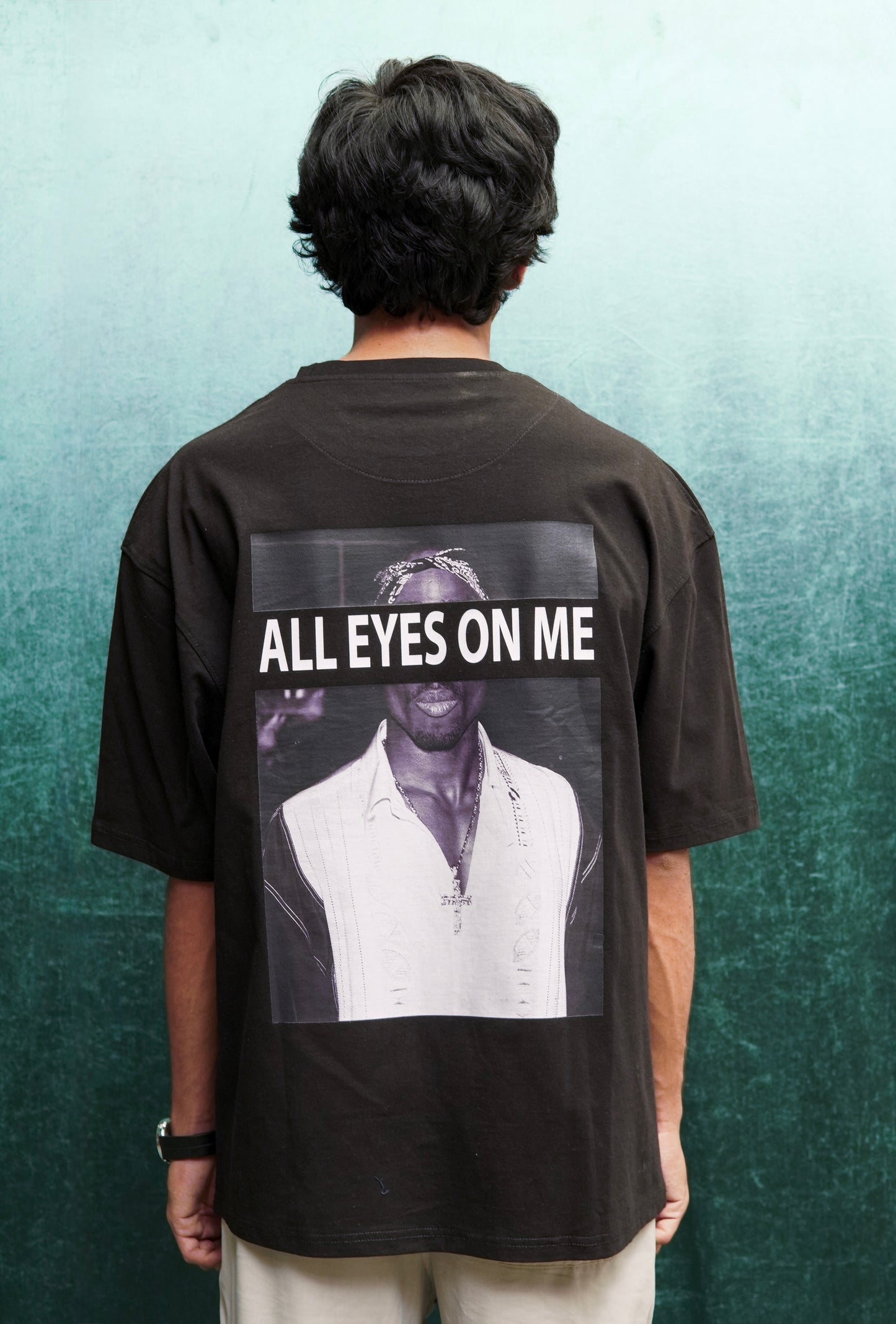 Black-1 Baggy Tee