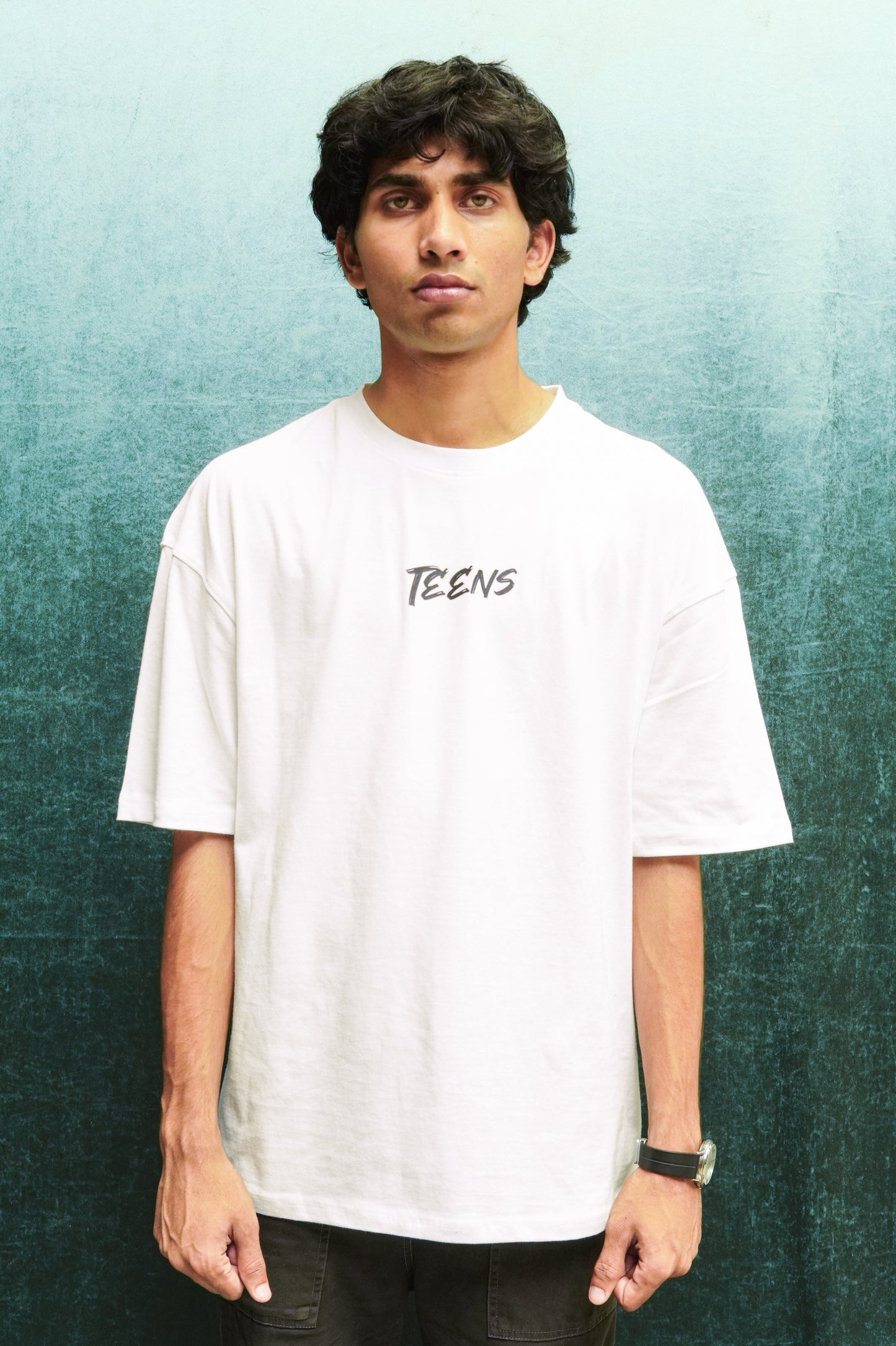 White-1 Baggy Tee