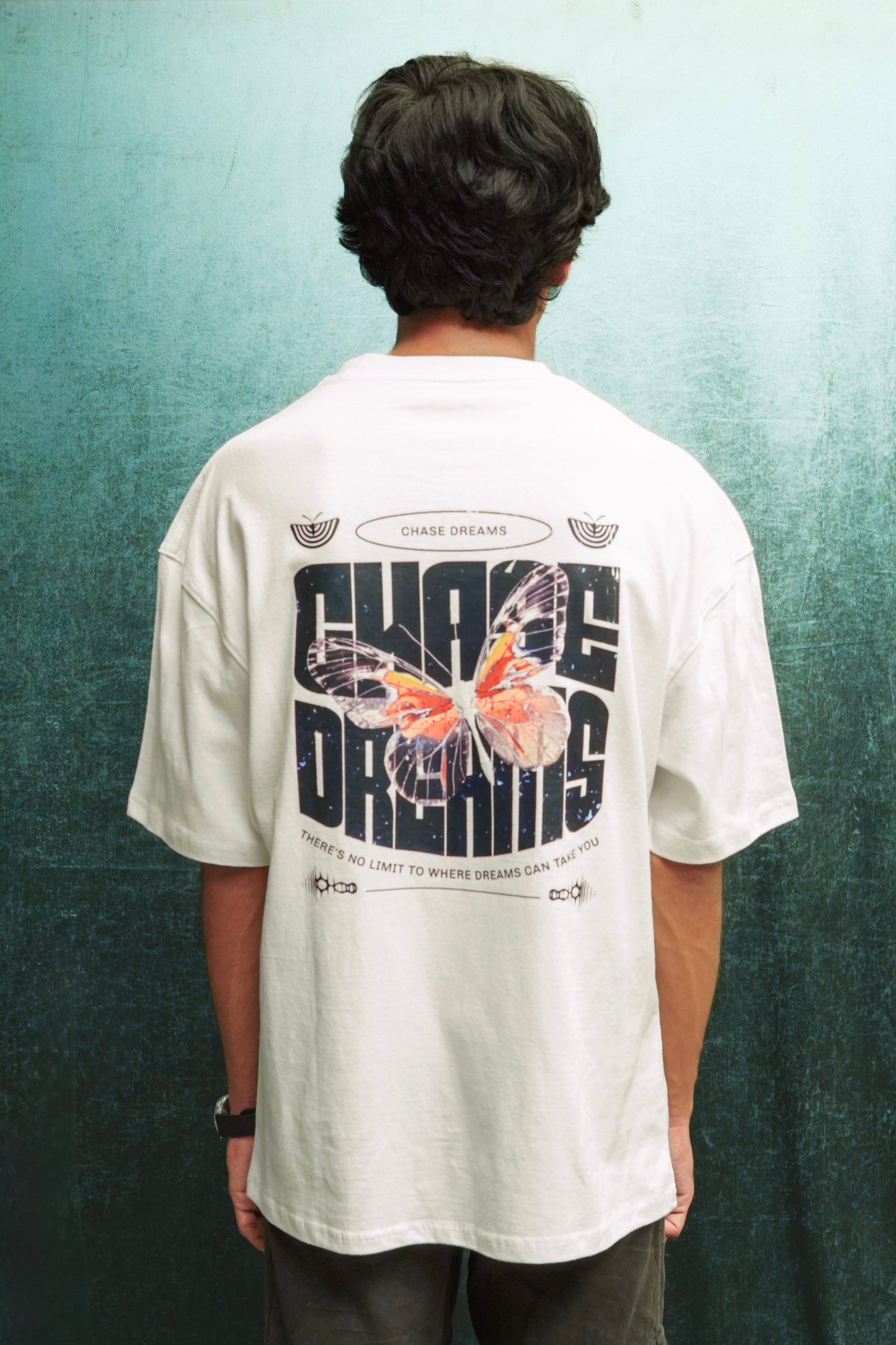 White-2 Baggy Tee