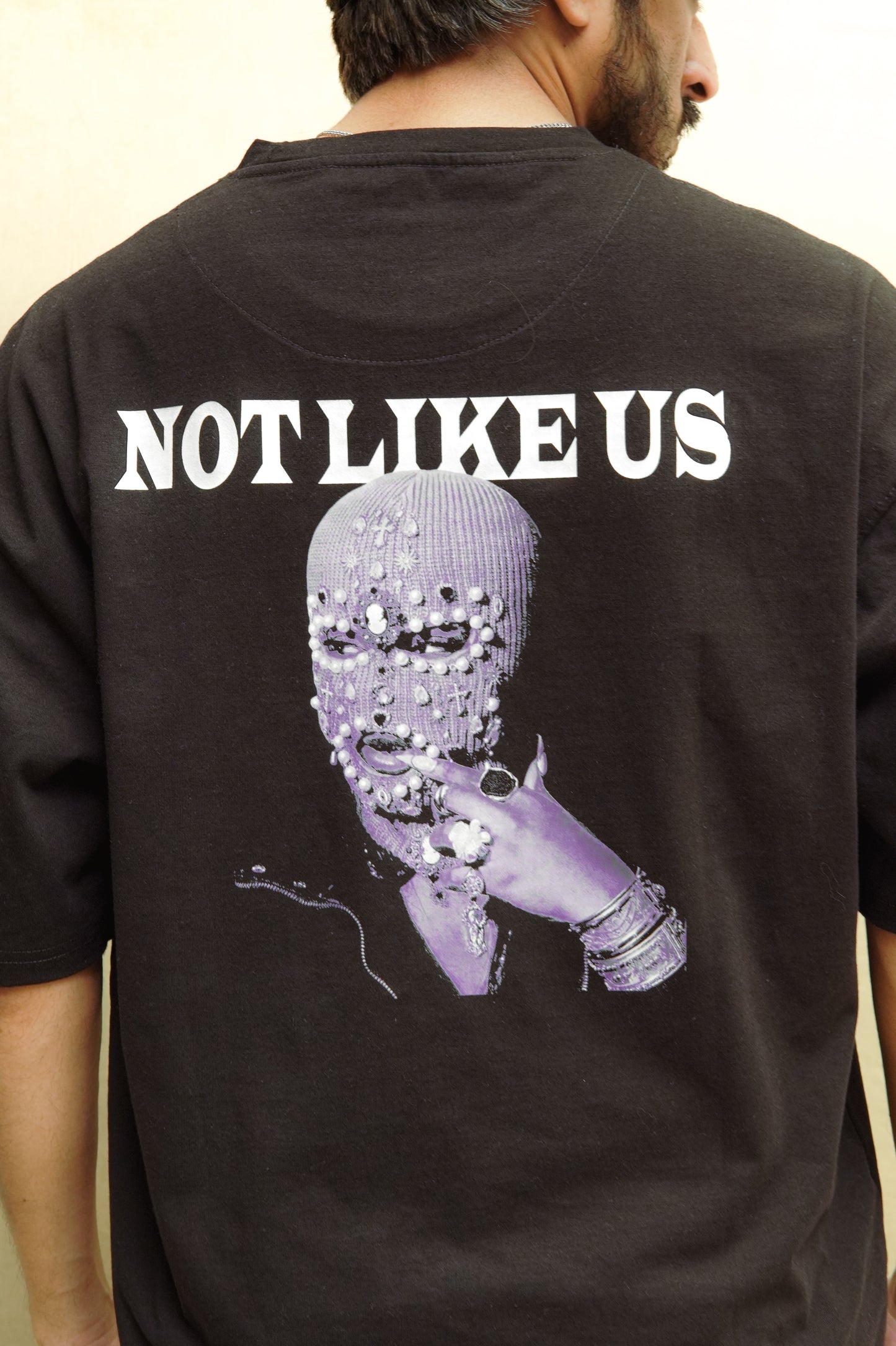 Black-2 Baggy Tee