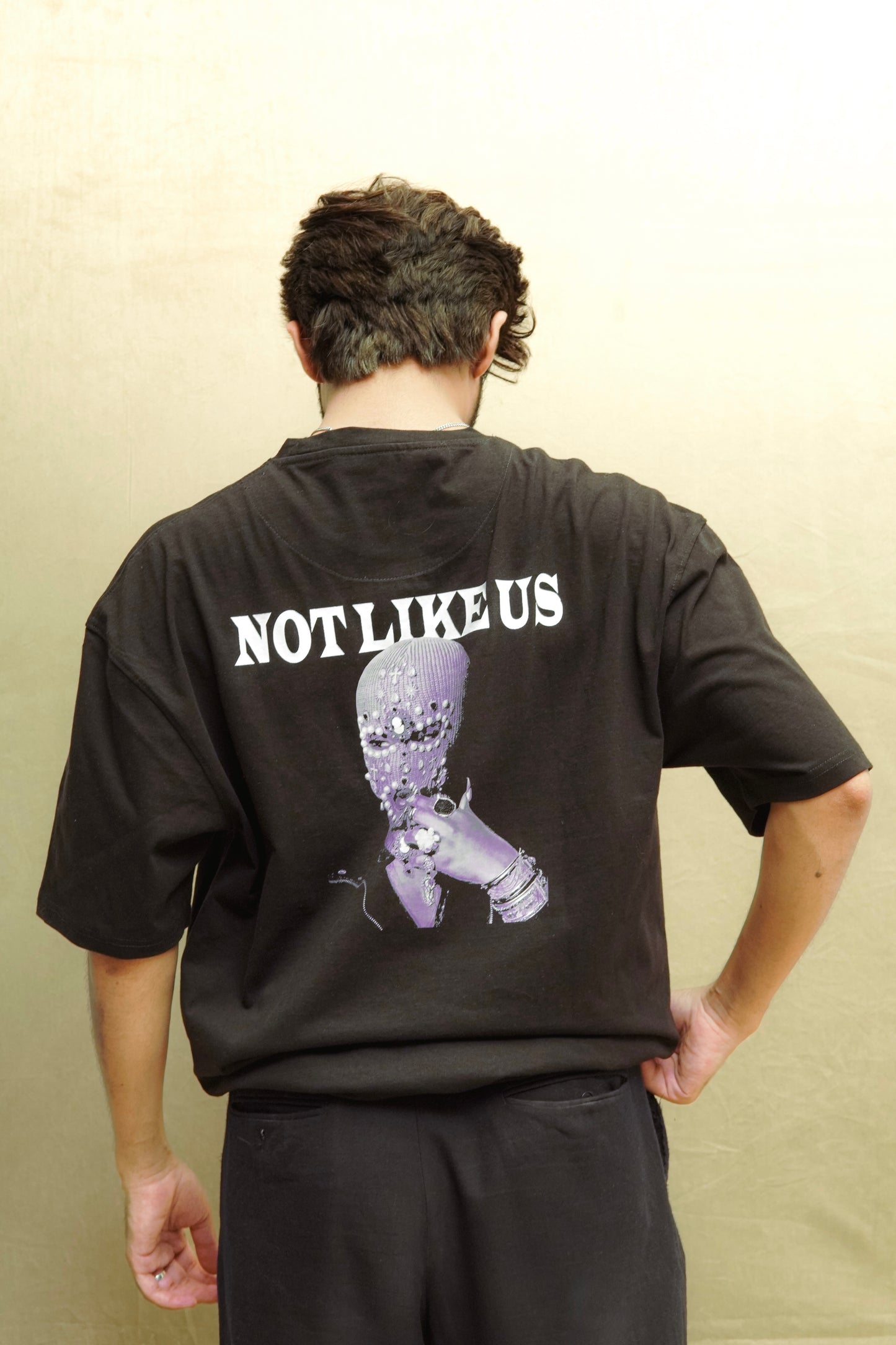 Black-2 Baggy Tee