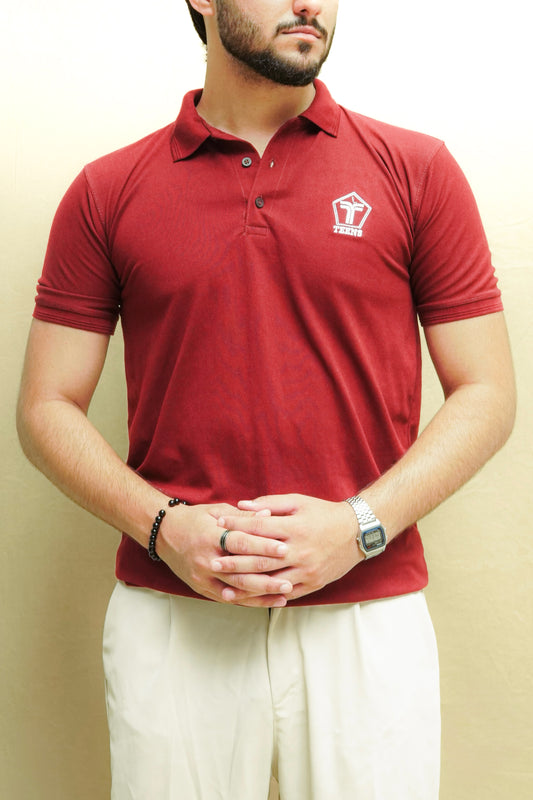Basic Maroon Polo